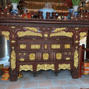 Bàn Thờ Chấp Tải Thếp Vàng