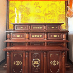 Bàn thờ Chấp Tải Cho Không Gian Thờ Hiện Đại