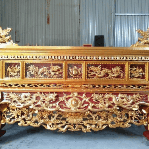 Sập Thờ Hai Dạ Sơn Son Thếp vàng