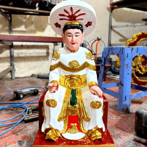 Tượng Cô Bơ Thoải Sơn Son Thếp Vàng