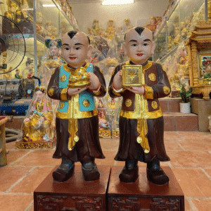 Tượng Cô Tượng Cậu Sơn Giả Cổ