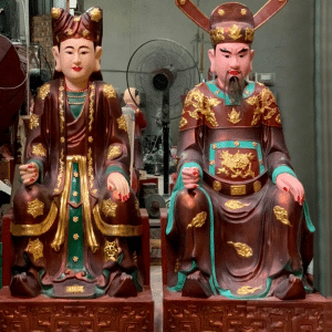 Tượng Đức Thánh Trần (Quan Trần Triều) Sơn Giả Cổ