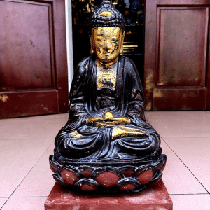 Tượng Phật A Di Đà Sơn Thếp Giả Cổ