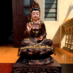 Tượng Quán Thế Âm Bồ Tát Sơn Giả Cổ