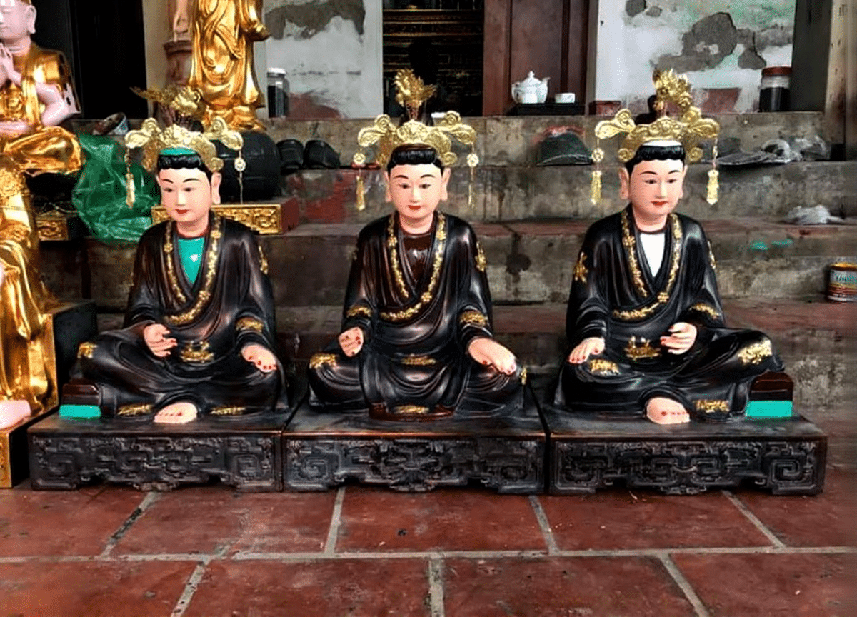 Tượng Tam Toà Thánh Mẫu Sơn Giả Cổ